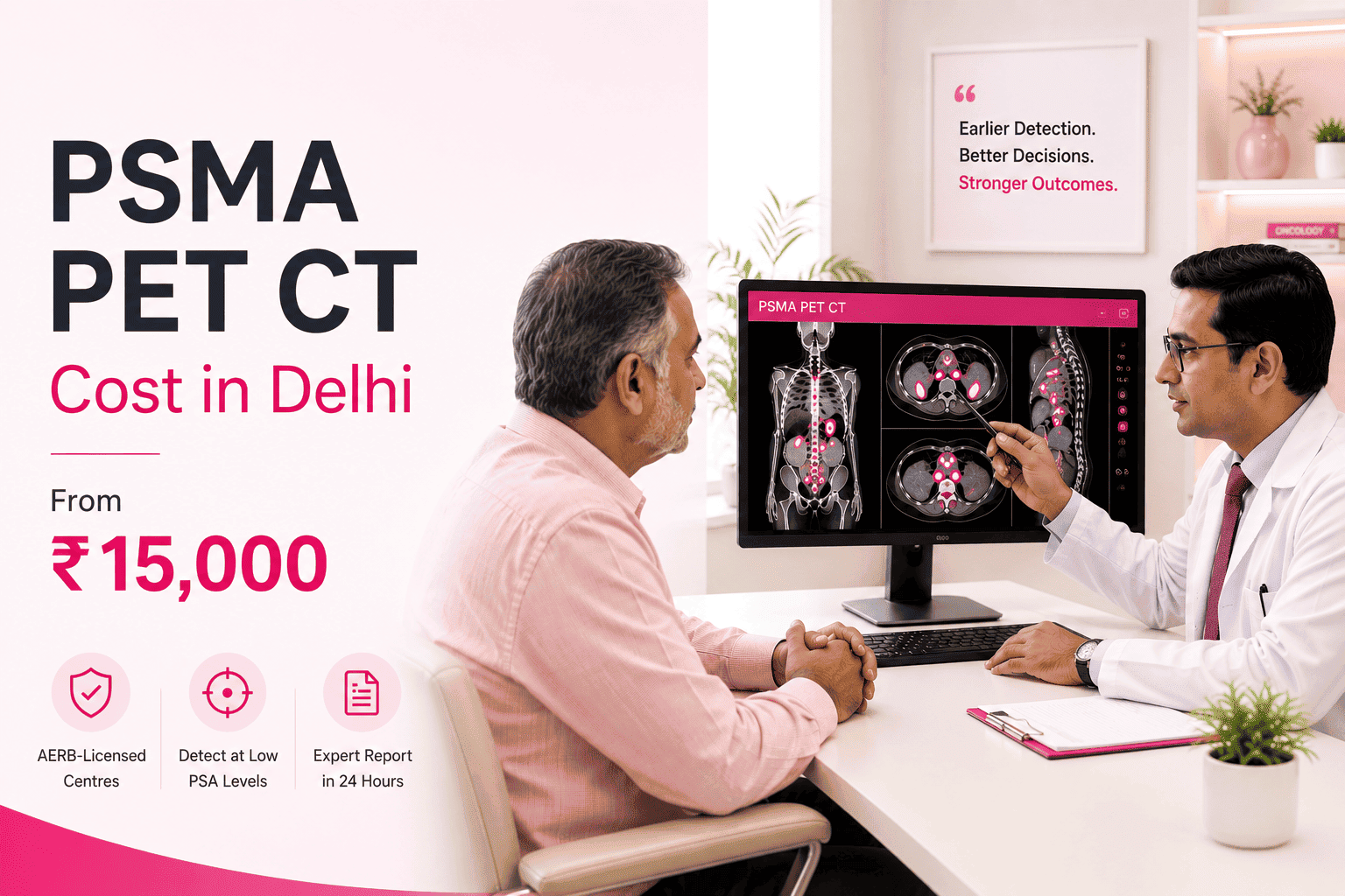 PSMA PET CT Scan Cost in Delhi 2026 — Ga-68, …